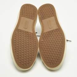 Pre Owned Tom Ford Cambridge Size 43 Brown Leather Low Top Sneakers