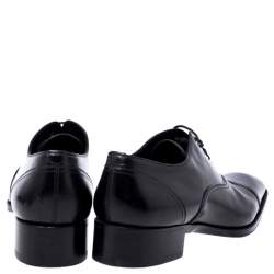 Tom Ford Black Leather Lace Up Oxfords Size 45