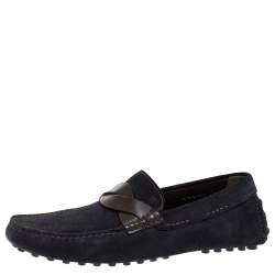 Tom Ford Two Tone Twist Band Elkan Loafer Size 40.5