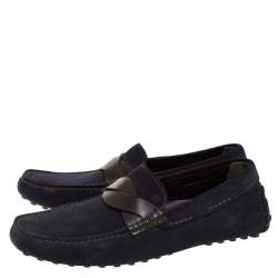 Tom Ford Two Tone Twist Band Elkan Loafer Size 40.5