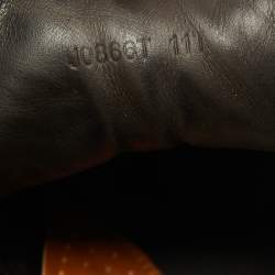 Tom Ford Brown Leather Low Top Sneakers Size 45