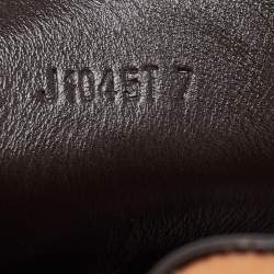 Tom Ford Brown Leather Warwick Sneakers Size 41