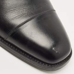 Tom Ford  Black Leather Lace Up Oxford Size 40