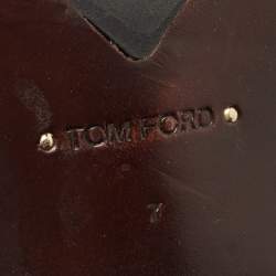 Tom Ford  Black Leather Lace Up Oxford Size 40