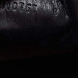 Pre Owned Tom Ford Navy Blue Velvet York Chain Loafers Size 42