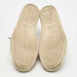 Tom Ford Brown Leather Low Top Sneakers Size 43