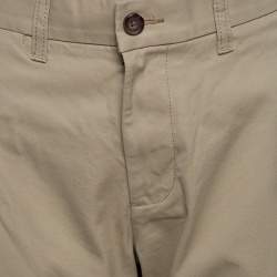 Tommy Hilfiger Beige Cotton Tailored Fit Chino Pants M