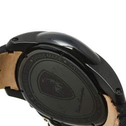 Tonino Lamborghini Black Two-Tone Stainless Steel Spyder 901BGL Men's Wristwatch 55 mm