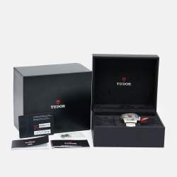 Pre Owned Tudor Black Stainless Steel Black Bay M79360n-0001 Men's Wristwatch 41 mm