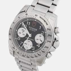 Tudor Black Stainless Steel 20300 Men's Wristwatch 41 mm 