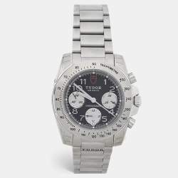 Tudor Black Stainless Steel 20300 Men's Wristwatch 41 mm 