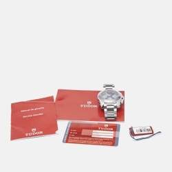 Tudor Black Stainless Steel 20300 Men's Wristwatch 41 mm 