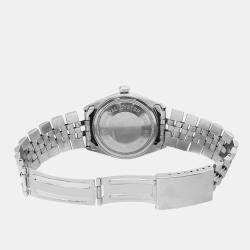 Tudor White 14k White gold Prince OysterDate 7966 Automatic Men's Wristwatch 34mm