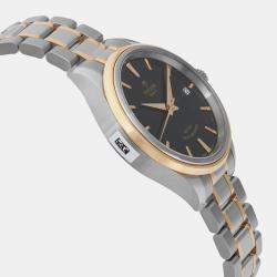 Tudor Black 18k Yellow Gold Steel  Style 12103-0003 Automatic Women's Wristwatch 28mm