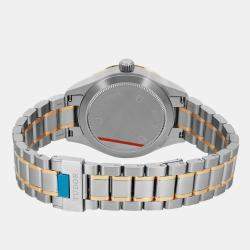 Tudor Black 18k Yellow Gold Steel  Style 12103-0003 Automatic Women's Wristwatch 28mm