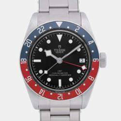 Tudor Black Stainless Steel Black Bay 79830RB Automatic Men's Wristwatch 41 mm
