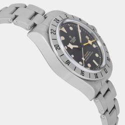 Tudor Black Stainless Steel Black Bay M79470-0001 Automatic Men's Wristwatch 39 mm