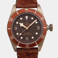 Tudor Heritage Black Bay Bronze Brown Dial Automatic Men's Wristwatch 43 mm 