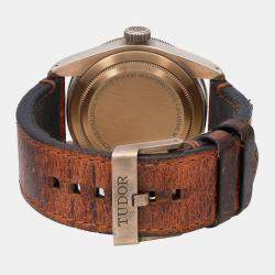 Tudor Heritage Black Bay Bronze Brown Dial Automatic Men's Wristwatch 43 mm 