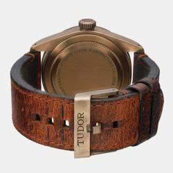 Tudor Heritage Black Bay Bronze Brown Dial Automatic Men's Wristwatch 43 mm 