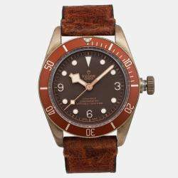Tudor Heritage Black Bay Bronze Brown Dial Automatic Men's Wristwatch 43 mm 