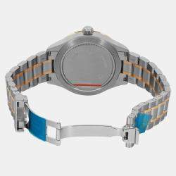 Pre Owned Tudor Silver Stainless Steel Style 12503-00020 Automatic Men's Wristwatch 38 mm