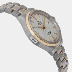 Pre Owned Tudor Silver Stainless Steel Style 12503-00020 Automatic Men's Wristwatch 38 mm