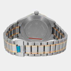 Tudor Champagne 18K Yellow Gold Stainless Steel Style 12703 Automatic Men's Wristwatch 41 mm