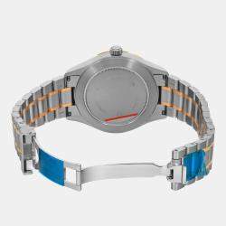 Tudor Silver Yellow Gold Stainless Steel Style 12703-0002 Automatic Men's Wristwatch 41 mm 