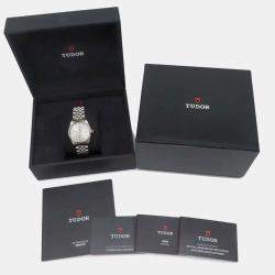 Tudor Silver Stainless Steel Black bay M79640-0003 Automatic Men's Wristwatch 36mm