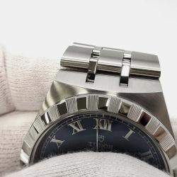 Pre Owned Tudor Blue Stainless Steel Royal M28500-0005 Automatic Men's Wristwatch 38 mm