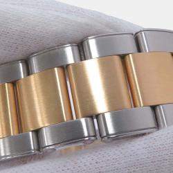 Tudor Black 18k Yellow Gold Stainless Steel Black Bay 79833MN-0001 Automatic Men's Wristwatch 41 mm