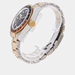 Tudor Black 18k Yellow Gold Stainless Steel Black Bay 79833MN-0001 Automatic Men's Wristwatch 41 mm