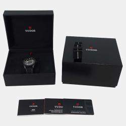Tudor Black Ceramic Black Bay M79210CNU-0001 Automatic Men's Wristwatch 41 mm