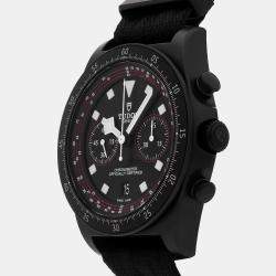 Pre-Owned Tudor Black Dial Pelagos FXD Chronograph Automatic Men's Watch 43 mm