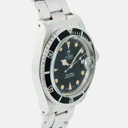 Tudor Submariner 79090 Automatic Black Stainless Steel Men's Wristwatch 40 mm