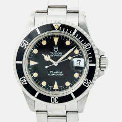 Tudor Submariner 79090 Automatic Black Stainless Steel Men's Wristwatch 40 mm