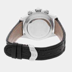 Pre Owned Tudor Tiger Prince Date Chronograph 79270P Automatic Stainless Steel Silver Dial Men's Wristwatch 40mm