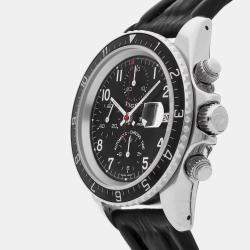 Pre Owned Tudor Tiger Prince Date Chronograph 79270P Automatic Stainless Steel Silver Dial Men's Wristwatch 40mm