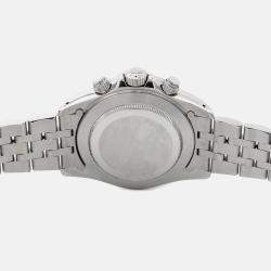 Pre Owned Tudor Prince Date 79280 Automatic Black Stainless Steel Men's Wristwatch 40 mm