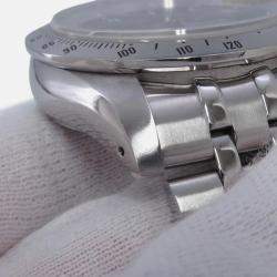 Pre Owned Tudor Prince Date 79280 Automatic Black Stainless Steel Men's Wristwatch 40 mm