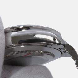 Pre Owned Tudor Prince Date 79280 Automatic Black Stainless Steel Men's Wristwatch 40 mm