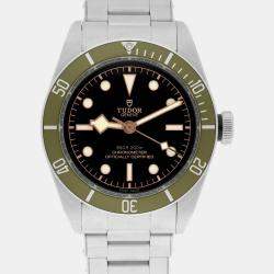Pre Owned Tudor Black Bay 79230G Automatic Black Stainless Steel Men's Wristwatch 41 mm