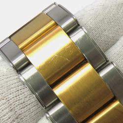 Pre Owned Tudor Black Bay 79363N Automatic Black 18k Yellow Gold Stainless Steel Men's Wristwatch 41 mm