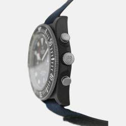 Pre Owned Tudor Pelagos 25807K Automatic Navy Blue Carbon Fiber Titanium Men’s Wristwatch 43 mm