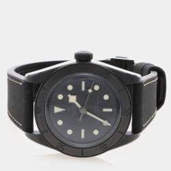 Pre Owned Tudor Black Bay Ceramic 79210CNU Automatic Ceramic Men's Wristwatch 41 mm