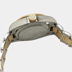 Pre Owned Tudor Black Bay 79733N Automatic 18K Yellow Gold Stainless Steel Men's Wristwatch 41 mm