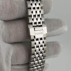 Pre Owned Tudor 1926 91650 Automatic White Diamond Stainless Steel Men's Wristwatch 41 mm