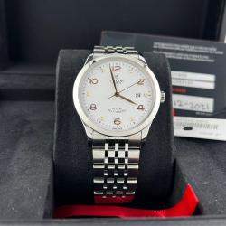 Pre Owned Tudor 1926 91650 Automatic White Diamond Stainless Steel Men's Wristwatch 41 mm