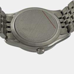 Pre Owned Tudor 1926 91650 Automatic White Diamond Stainless Steel Men's Wristwatch 41 mm